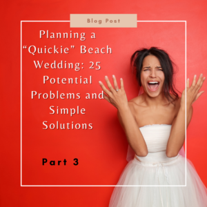 Quickie Wedding Problems Part 3